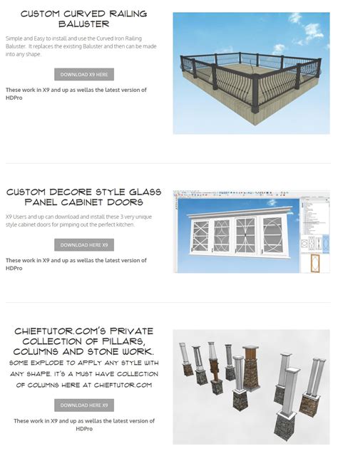 chief architect catalogs download|FREE SYMBOLS AND CATALOGS .